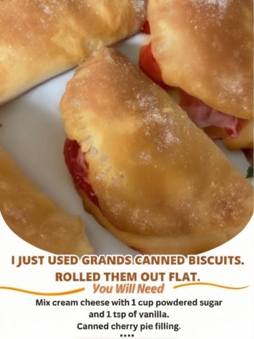 Easy Cherry Cream Cheese Pastries – Quick, Flaky, and Irresistible