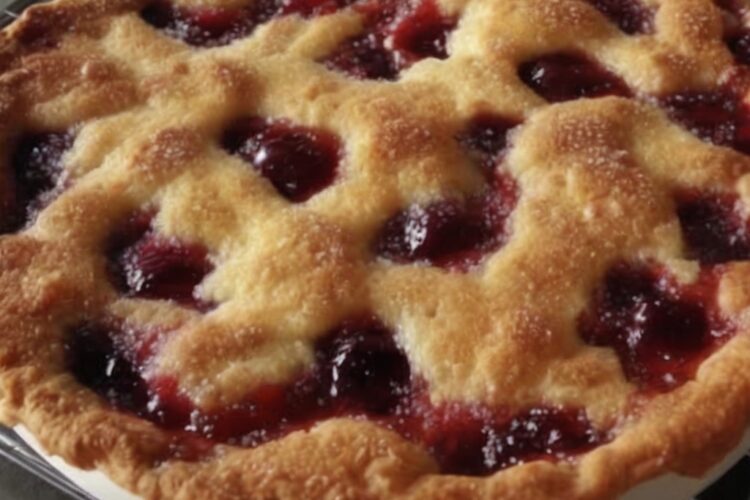 Crazy Crust Fruit Pie – The Self-Making Dessert