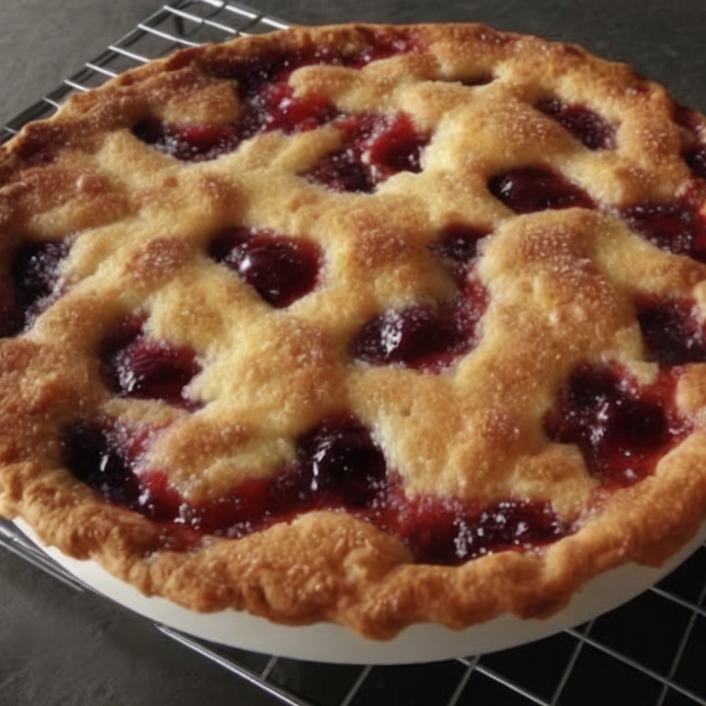Crazy Crust Fruit Pie – The Self-Making Dessert