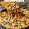Bacon Cheeseburger Queso Dip – The Ultimate Game-Day Comfort