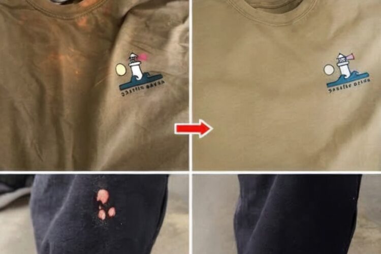 How to Remove Bleach Stains from Fabrics with 2 Simple Tricks