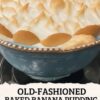 A Southern classic made with rich, from-scratch pudding, layers of bananas and vanilla wafers, and topped with golden meringue.