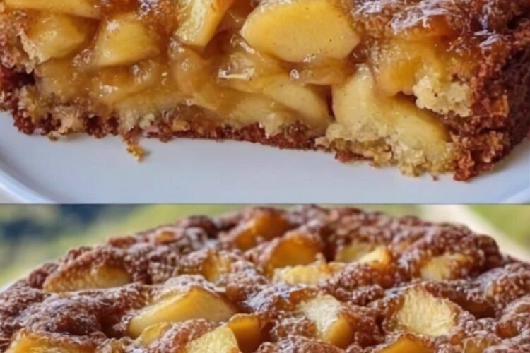 A moist, cinnamon-spiced cake bursting with apples, ready in under an hour with just one bowl.