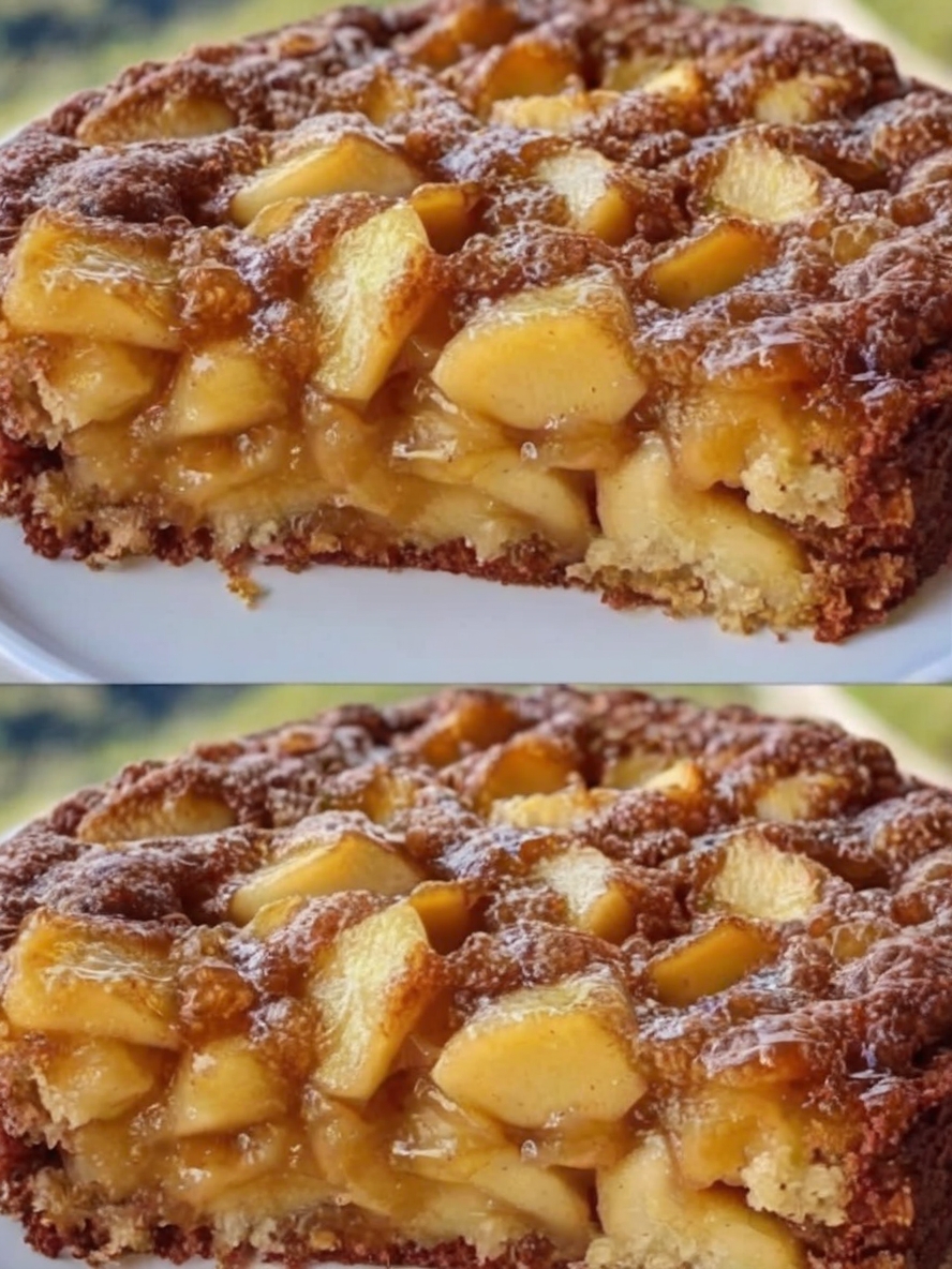 A moist, cinnamon-spiced cake bursting with apples, ready in under an hour with just one bowl.