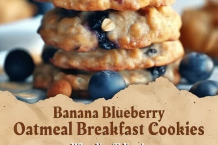 Healthy, chewy, and naturally sweet breakfast cookies — the perfect grab-and-go morning fuel.