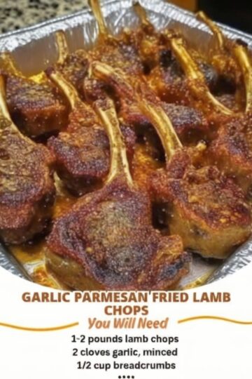 Juicy lamb chops with a crispy, garlicky, Parmesan crust that tastes restaurant-worthy but is easy to make at home.