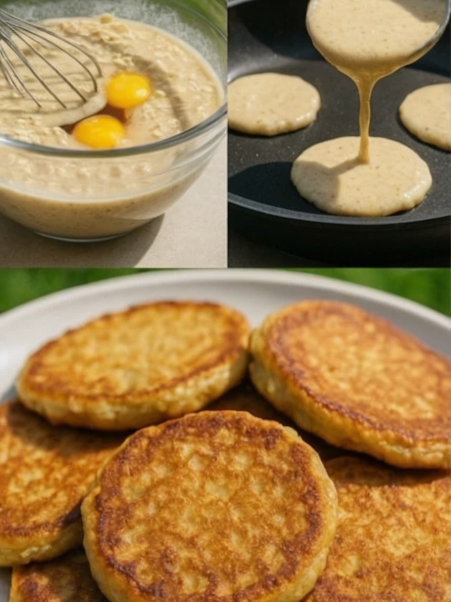 Flourless Vanilla Oatmeal Pancakes – Your Healthy Breakfast Obsession