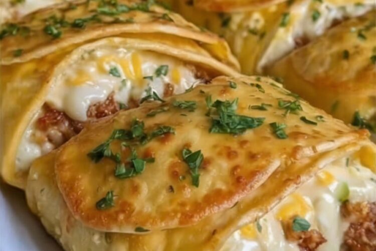 Flaky crescent rolls stuffed with juicy ground beef, melted cheddar, and classic burger flavors. The ultimate quick dinner or snack everyone will love.