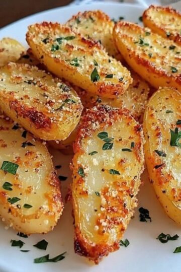 Crisp-Edged Wedges • Shatter-Cold Parm Crust • Zero Soggy Centers • One Pan = Zero Cleanup