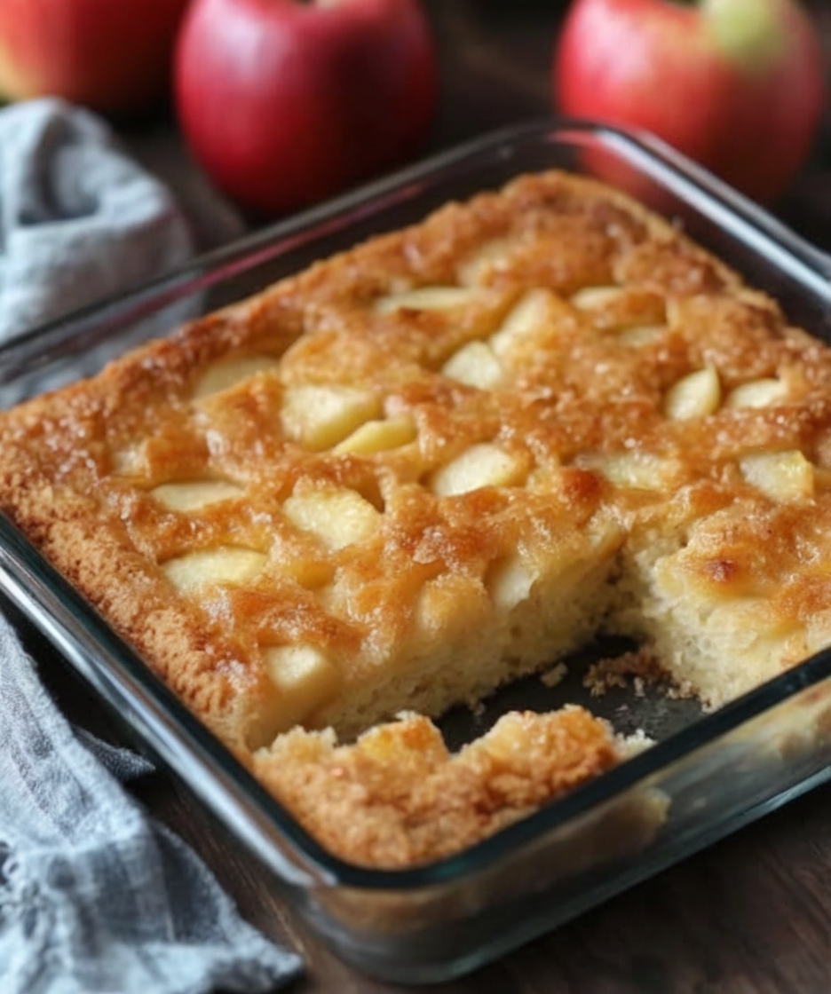 A moist, spiced cake loaded with apples and warm cinnamon — perfect for cozy gatherings, holidays, or everyday treats.