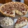 A creamy, chilled twist on classic pecan pie made with smooth cream cheese filling, buttery crust, and crunchy pecans.