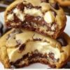 Soft, chewy, and filled with creamy cheesecake — these cookies are a dessert dream come true!