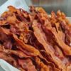 Perfectly crispy, golden bacon with a surprising flour hack that delivers flat, crunchy strips every time.