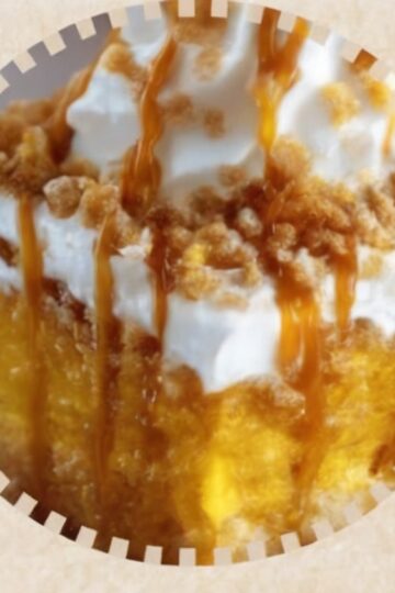 A decadent fall dessert featuring spiced pumpkin cake drenched in sweetened condensed milk and topped with whipped cream, nuts, and caramel. Easy, moist, and absolutely irresistible.