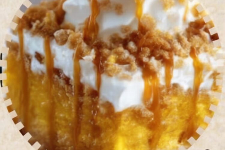 A decadent fall dessert featuring spiced pumpkin cake drenched in sweetened condensed milk and topped with whipped cream, nuts, and caramel. Easy, moist, and absolutely irresistible.