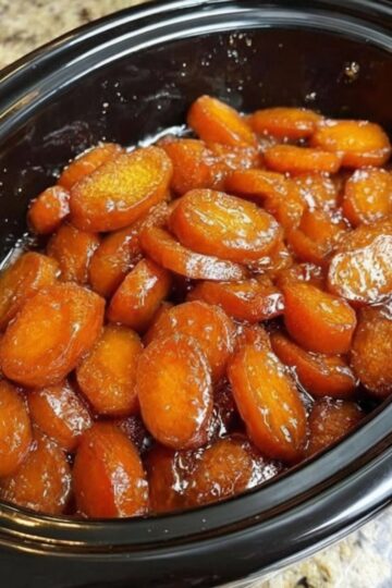 Tender slow-cooked carrots coated in a glossy honey-butter glaze with warm spices and a hint of citrus. A sweet, comforting Amish-style side dish perfect for holidays, Sunday dinners, or easy weeknight meals.