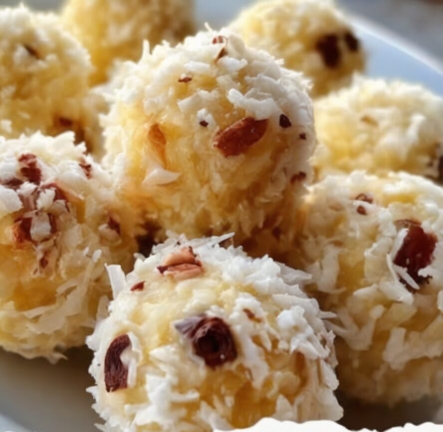 A no-bake tropical dessert made with cream cheese, coconut, and pineapple — perfect for the holidays or anytime you crave something bright and sweet.