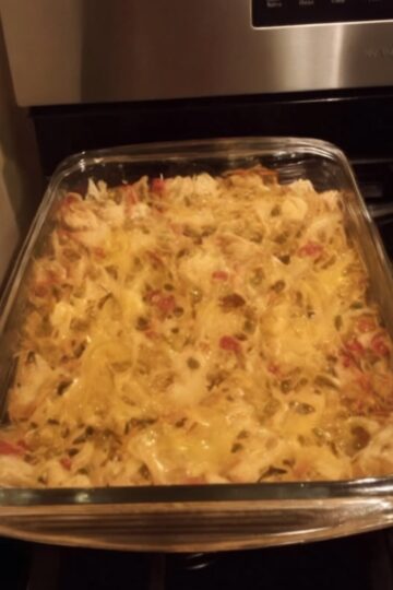 A creamy, cheesy Tex-Mex casserole that transforms classic fajita flavors into a cozy weeknight dinner the whole family will love.