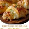 Creamy chicken and melted cheese wrapped in buttery crescent dough — an easy comfort food favorite perfect for busy nights or casual gatherings.