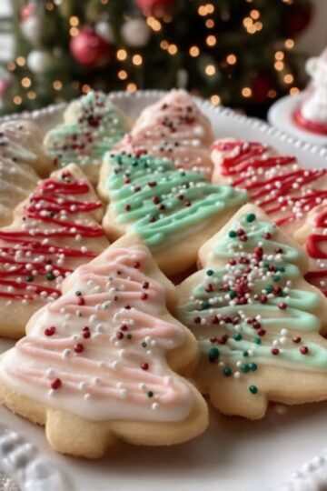 Buttery, tender Christmas cookies that bake up soft, sweet, and perfect for decorating — a holiday classic your family will request every year.