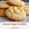 Soft, bright cookies with crisp edges and irresistible lemon flavor. Perfect for any citrus lover!