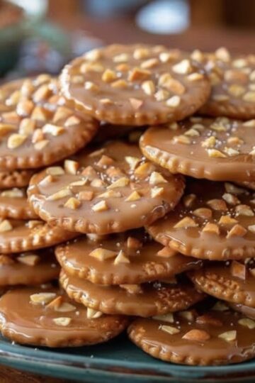 A 4-ingredient, no-bake sweet-salty treat coated in chocolate.