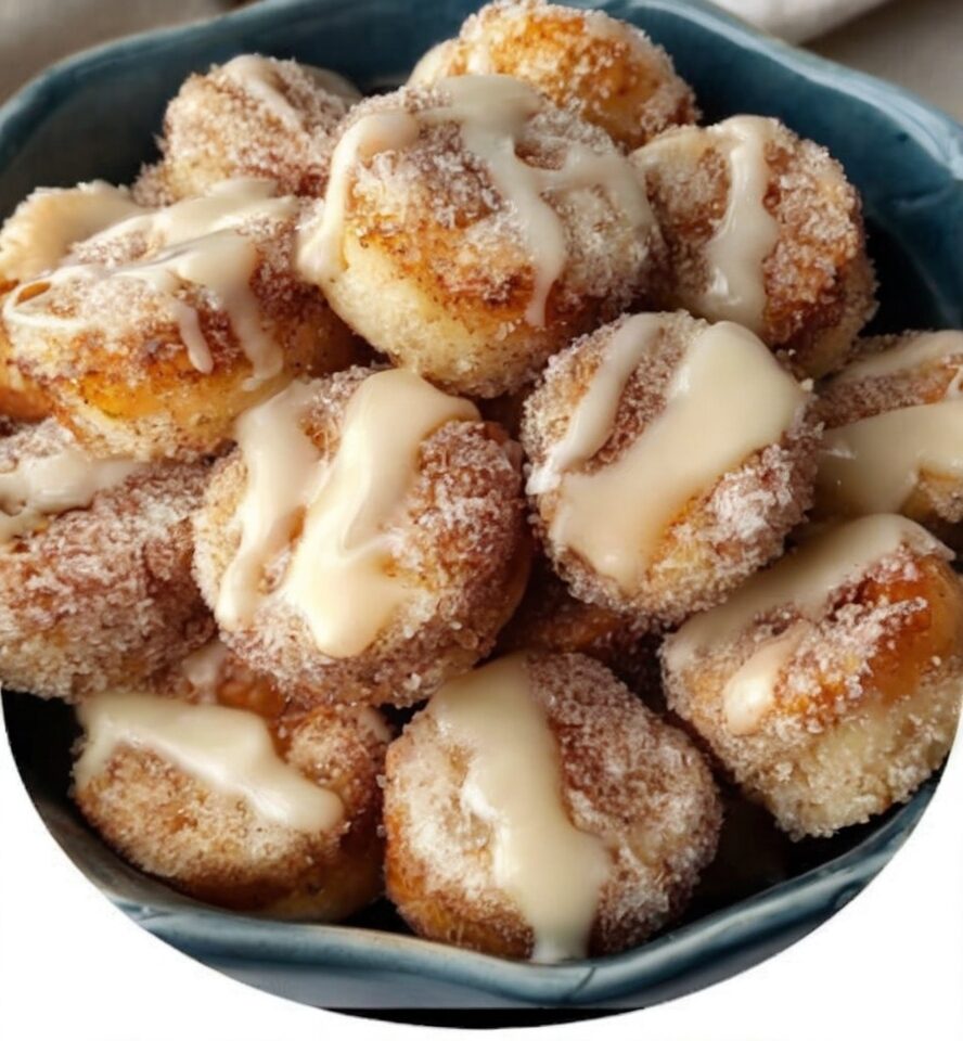 Soft, fluffy, buttery biscuit bites coated in warm cinnamon sugar — the easiest sweet treat you’ll crave all year long.