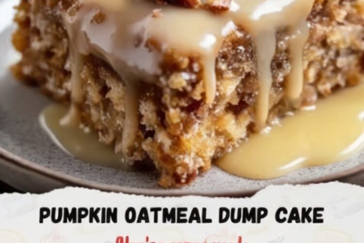 A cozy fall dessert with a creamy pumpkin base and buttery oat topping — easy, comforting, and perfect for holidays or weeknight treats.