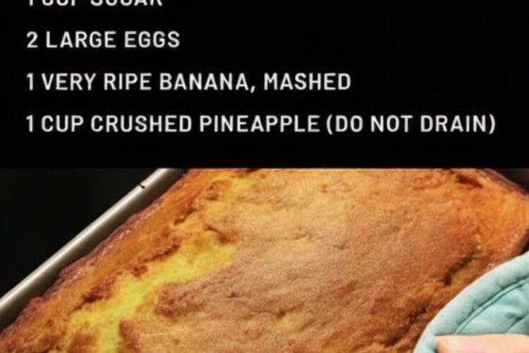 A moist, tropical twist on classic banana bread made with pineapple, banana, and optional coconut for island-inspired comfort.