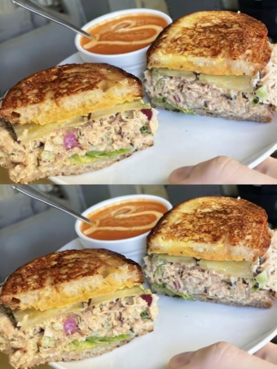 A creamy, nostalgic tuna sandwich upgraded with a salty, crunchy potato chip layer for the ultimate texture contrast.