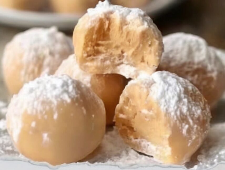 Rich, creamy, no-bake peanut butter balls made with cream cheese and powdered sugar — an effortless dessert that melts in your mouth.