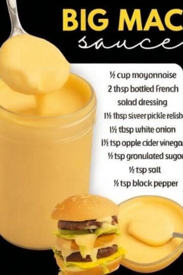 A creamy, tangy, iconic burger sauce that tastes just like the famous fast-food original. Perfect for burgers, fries, and sandwiches.