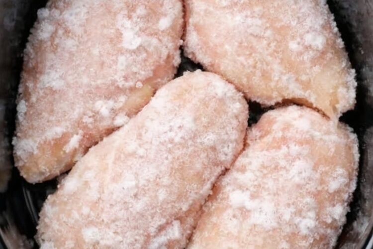 The ultimate weeknight lifesaver made with frozen chicken breasts, ranch seasoning, cream of chicken soup, and cream cheese. No thawing required—just dump, cook, and come home to tender, shreddable chicken in a rich, velvety sauce.