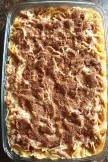 Retro Bakery-Style Cinnamon Kugel