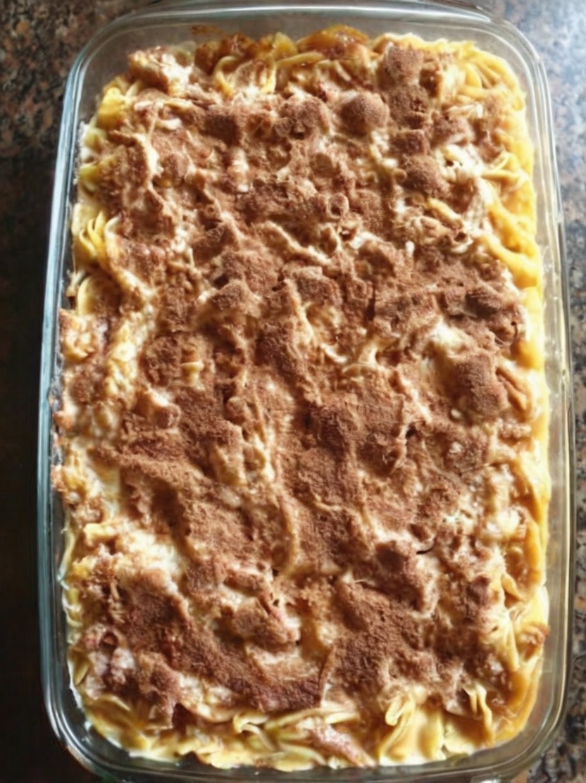 Retro Bakery-Style Cinnamon Kugel