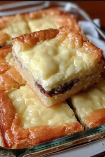 The ultimate bar cookie with a tender, buttery shortbread crust and a sticky, caramelized filling that stays impossibly soft and gooey even after cooling. Endlessly customizable with chocolate chips, coconut, nuts, or your favorite mix-ins. These are the bars that disappear first at every gathering.