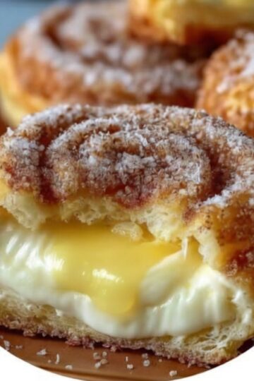 Impossibly soft Hawaiian sweet rolls sliced and filled with tangy, sweet cream cheese, brushed with butter, and topped with cinnamon-sugar that caramelizes into golden perfection. Ready in 30 minutes with no yeast or kneading required. The ultimate breakfast pastry shortcut that tastes like you spent hours baking.