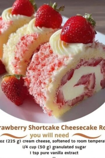 Soft, buttery yeasted dough wrapped around a rich cream cheese filling studded with fresh strawberries, baked to golden perfection, and topped with clouds of vanilla whipped cream. The ultimate fusion of strawberry shortcake and cinnamon rolls that's perfect for special occasions and guaranteed to impress.