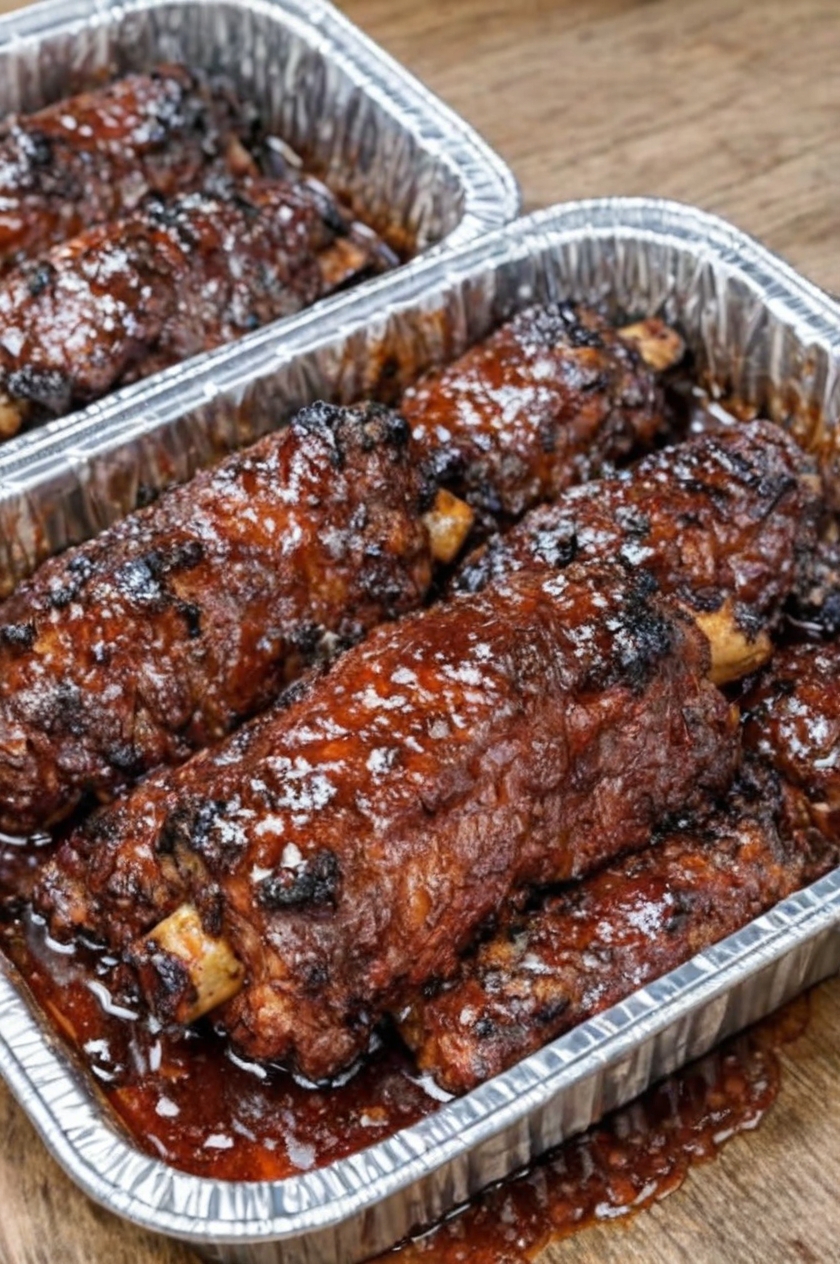 Fall-apart tender country-style pork ribs slow-cooked in barbecue sauce and brown sugar, finished under the broiler for a sticky, caramelized crust. Just three ingredients and a few hours of hands-off cooking create ribs that taste like you spent all day smoking them. Perfect for game day, Sunday suppers, or feeding a crowd.