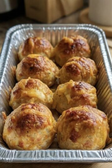 Rotel Cream Cheese Sausage Balls