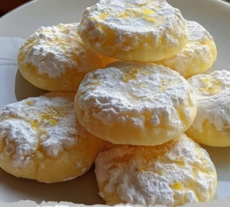 Delicate, buttery cookies with bright fresh lemon flavor that literally melt in your mouth. Butter and powdered sugar creamed until fluffy, mixed with lemon zest and juice, then combined with just enough flour to hold together. Baked until barely golden and dusted with snowy powdered sugar. Tender, crumbly, elegant cookies perfect for tea time or gifts.