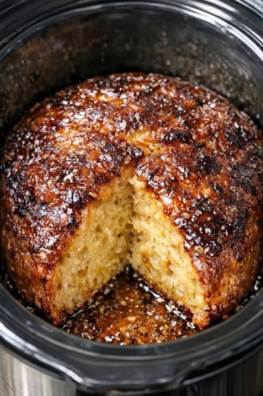 Easy dump-and-go dessert bars with classic snickerdoodle cookie flavor. Cake mix, melted butter, and eggs mixed into thick batter, pressed into greased slow cooker, topped with cinnamon-sugar mixture, and cooked on LOW for 1-1½ hours. The slow cooker creates soft, gooey bars with a cinnamon-sugar crust. No oven needed—perfect for summer or anytime you want an easy dessert recipe. These homemade comfort food bars are ready in under 2 hours.