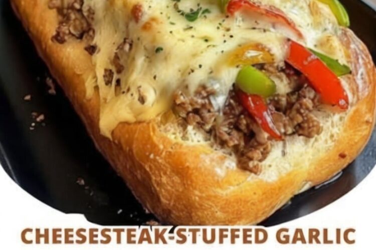 A crispy, cheesy stuffed bread filled with seasoned beef and vegetables, perfect for an easy and satisfying family meal.