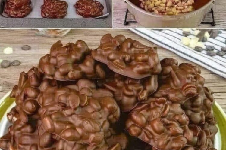 No-bake sugar-free chocolate peanut clusters that are crunchy, rich, and perfect for keto and low-carb lifestyles.