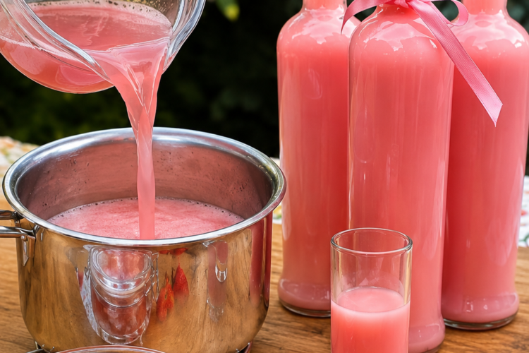 A fresh strawberry juice recipe made with whole strawberries and natural sweetener. A refreshing, antioxidant-rich summer drink perfect for kids and adults.