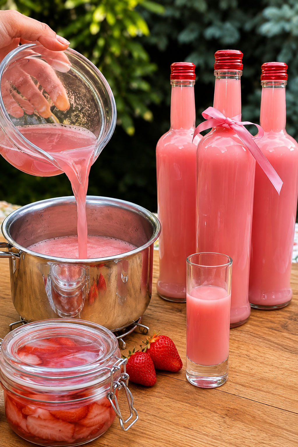 A fresh strawberry juice recipe made with whole strawberries and natural sweetener. A refreshing, antioxidant-rich summer drink perfect for kids and adults.