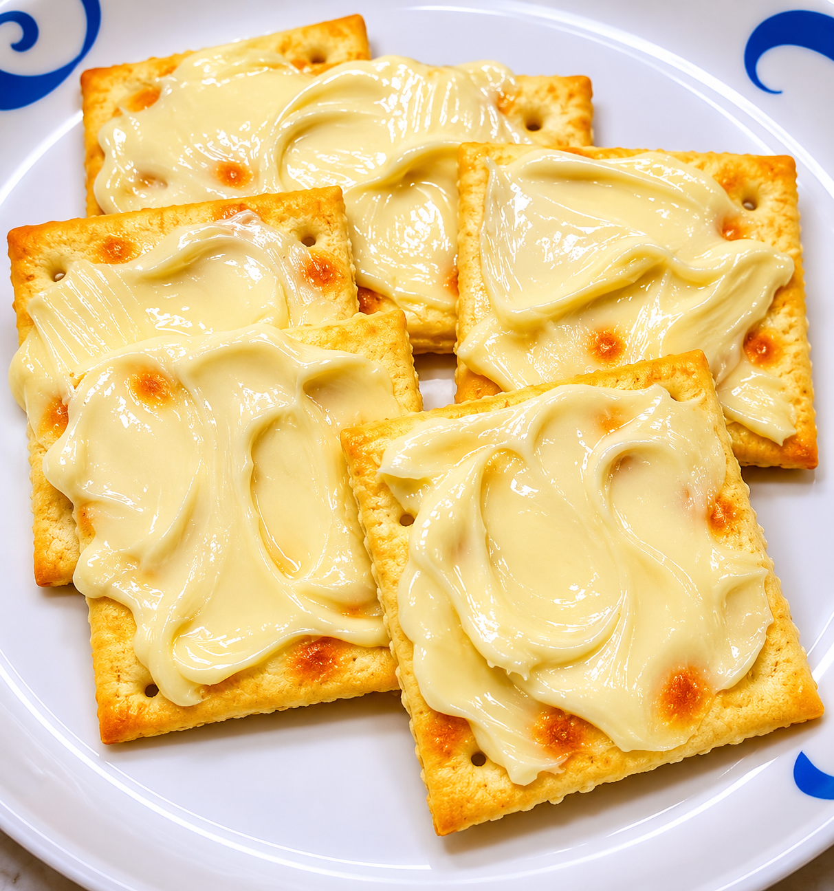 A simple nostalgic snack made with saltine crackers and real butter. An easy no-cook comfort food perfect for late-night cravings or light bites.