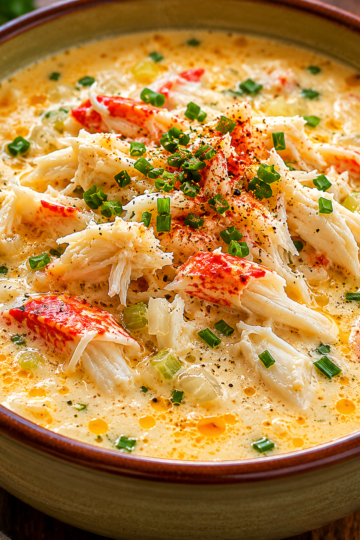 Classic Creamy Crab Soup