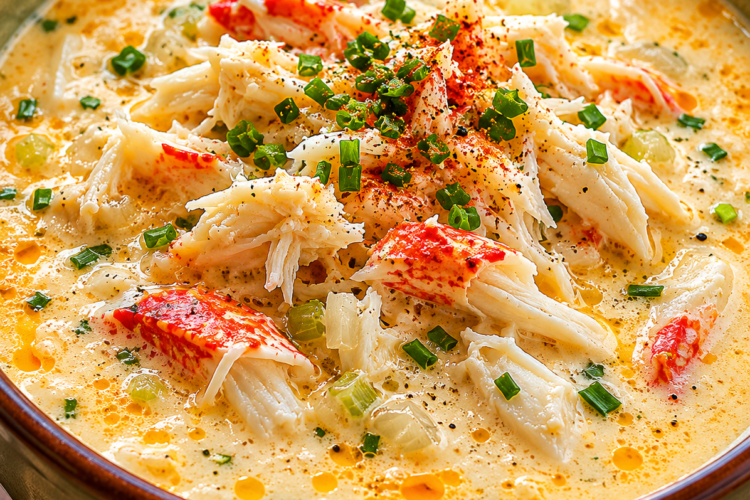 Classic Creamy Crab Soup