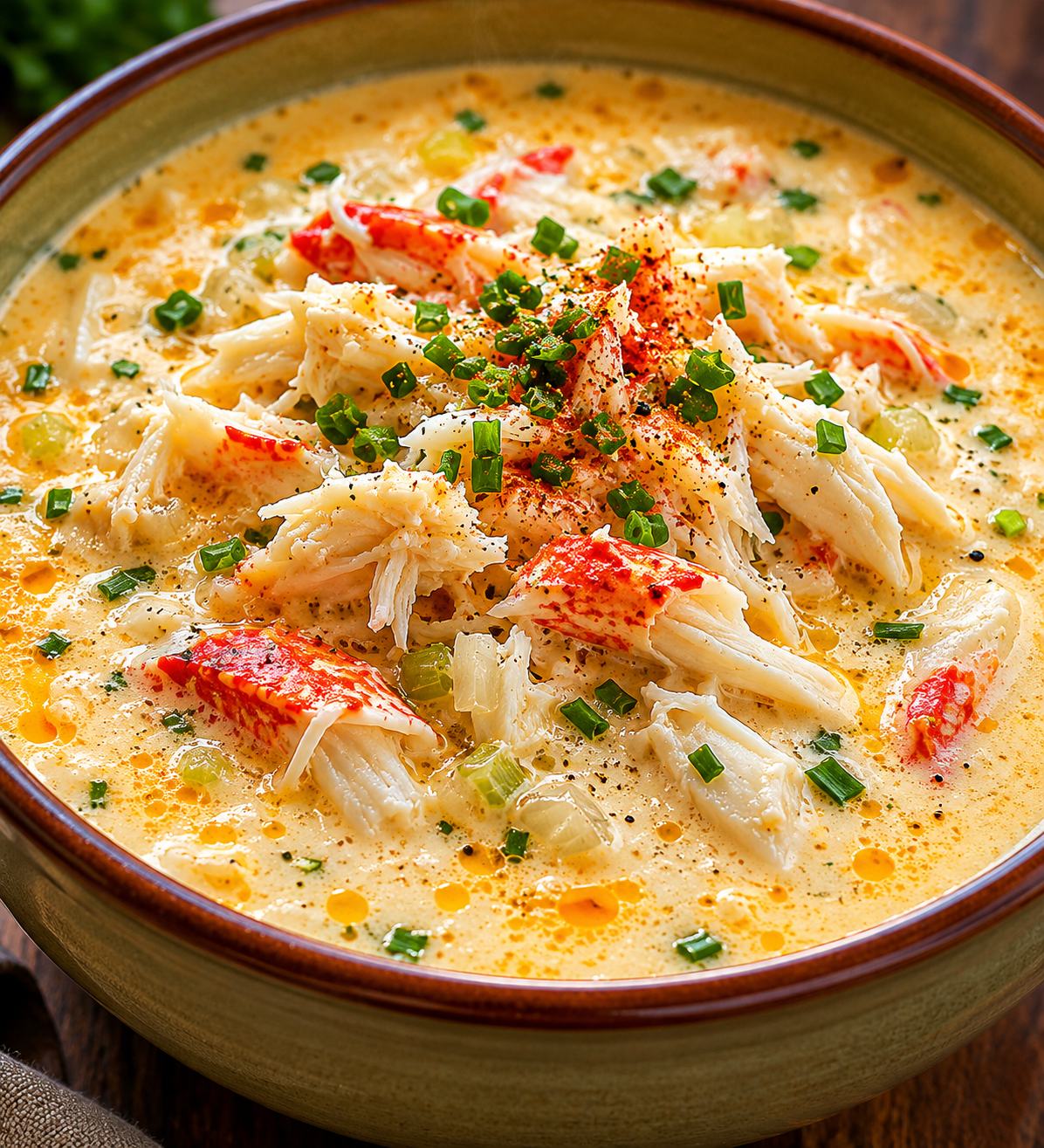 Classic Creamy Crab Soup